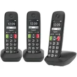 Gigaset E290 TRIO-SET   Senioren Telefon mit 3 schnurlosen Mobilteilen