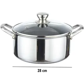 Cheffinger Kochtopf 28 cm rund
