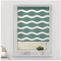 Lichtblick Doppelrollo Klemmfix ohne Bohren, Welle, Blickdicht, Klemmträger-Montage, Sichtschutz,