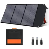 Ctolity 100W Tragbares Solarpanel - Solarpanel Faltbar Hoher Wirkungsgrad für Kraftwerk Camping Wohnmobil