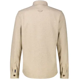 Lerros Fleecehemd Fleecejacke, langarm mit Knopfleiste, weiß