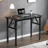 luxuskollektion Büroschreibtisch 80x40x75cm Schwarz
