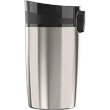 Sigg Miracle Brushed Thermobecher (0.27 L), schadstofffreier und isolierter Kaffeebecher, auslaufsicherer Coffee to go Becher aus Edelstahl