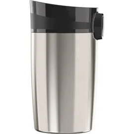 Sigg Miracle Brushed Thermobecher (0.27 L), schadstofffreier und isolierter Kaffeebecher, auslaufsicherer Coffee to go Becher aus Edelstahl