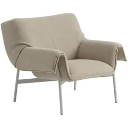 Muuto Wrap Lounge Chair, ecriture 240 / grau
