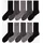 Occulto Goetz Socken-Sets 10er Pack grau 43-46