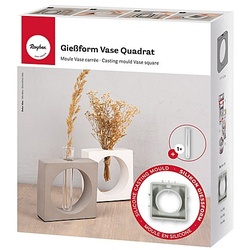 Silikon Gießform "Vase Quadrat"