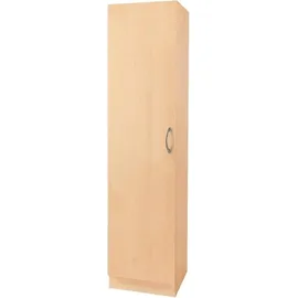 WIHO KÜCHEN Seitenschrank WIHO KÜCHEN "Kiel", braun (buche dekor), B:50cm H:200cm T:47cm, Schränke, Seitenschrank, 50 cm breit