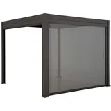 LECO Rollo 4 m Zur Lamellenpergola Deluxe Anthrazit