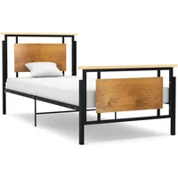 VidaXL Bettgestell Metall 90x200 cm