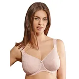 Rosa Faia Bügel-BH Selma Full Cup, genäht, vierteiliges Cup, seitliche Blende, rosa