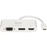 D-Link DUB-V310 USB-C 3-Port Video Adapter