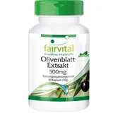 Fairvital Olivenblatt Extrakt 500 mg Kapseln 90 St.