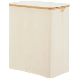 [en.casa] Wäschekorb Rusko 140L Beige