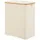 [en.casa] Wäschekorb Rusko 140L Beige