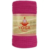 Deuser Yogatuch mit Antirutschnoppen rot