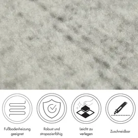 Andiamo Teppichfliesen selbstklebend, robust & strapazierfähig, 25 Stück (4 qm)