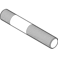 Industrial Quality Supplies DIN 939 Stiftschraube, Einschraubende 1,25 d,