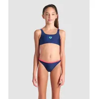 Arena Two Pieces Solid Mädchen Bikini, blau - 152