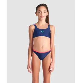 Arena Two Pieces Solid Mädchen Bikini, blau - 152