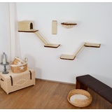 Silvio Design Kletterwand mit Treppe 8-tlg. beige