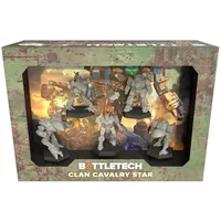 BattleTech | Miniatures | Clan Cavalry Star | Expansion | Miniature Game Ages 14+ | Spiel auf Englisch