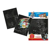 PAW PATROL Zeichenblock Kratzerset – Kratzen, Malen und Spaß haben mit den beliebten bunt