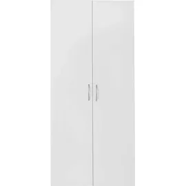 Wimex Wohnbedarf Import Export Handels GmbH Wäscheschrank Multiraumkonzept 80 x 185 x 40 cm Weiß