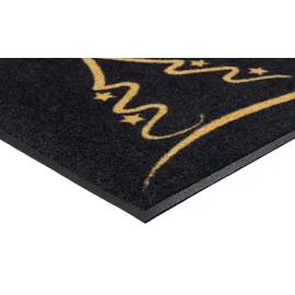 Wash+Dry Golden Shine 50 x 75 cm Schwarz