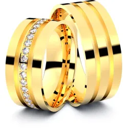 Trauringe Brandenburg 585er Gelbgold - 5677