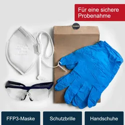 Schutz-Set zur Probenahme von Asbest