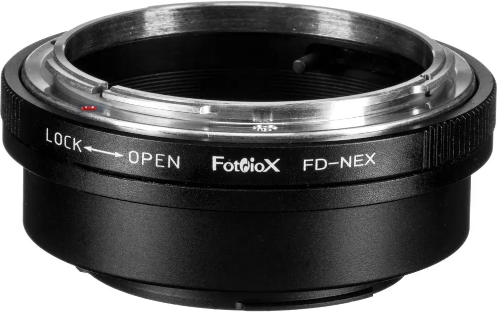 Fotodiox Objektivanschluss-Adapter - Canon FD/FL-Mount Objektiv auf Sony E-Mount Kamera