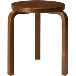 Artek - 60 Hocker, Nussbaum gebeizt