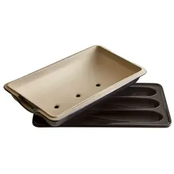Emile Henry Baguettes Set Fusain/Kohle