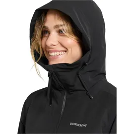 Didriksons HELLE 6 Parka Damen in Black Größe 42 - Schwarz