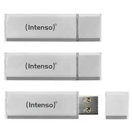 Intenso Alu Line 16 GB silber USB 2.0 3er Pack