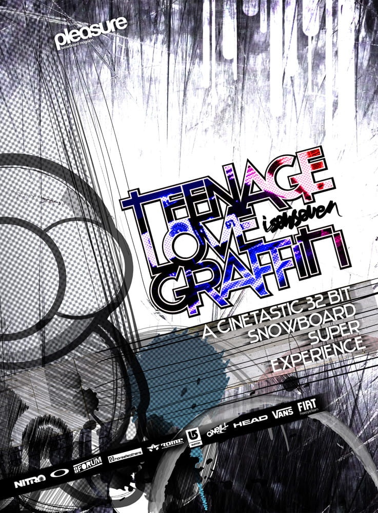 TEENAGE LOVE GRAFFITI - Isenseven     