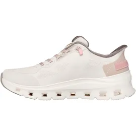 SKECHERS Glide-Step Pro Natural Mesh/Brown Trim 41