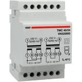 Vemer TMC 40/24 - Transformator für Hutschienen mit Primärspannung 230V, Trafo mit Sekundärspannung 12-24V und Leistung 40VA, Weiß
