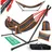 Kesser KESSER® Hängematte LAKE mit Gestell Doppelhängematte für 2 Personen-Stabiler Rahmen 200kg Belastbarkeit Indoor & Outdoor XXL Hängesessel Doppel Mehrpersonen Garten Pool Balkon Terrasse