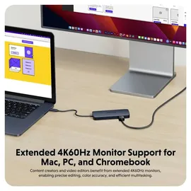 Targus Hyper HyperDrive EcoSmart Gen.2 Univ USB-C 8-in-1