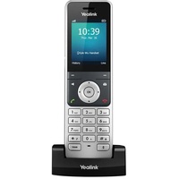 Yealink Telefon W53H silber / schwarz, schnurlos Mobilteil Telefon VoIP