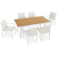 Juskys Gartenmöbel Set Maui Beige
