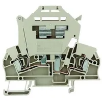 Weidmüller Sicherungsklemme 2,5qmm beige ZSI 2.5