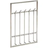 Wohnling Wandgarderobe Metall 60x100x7.5 cm