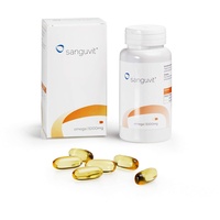 sanguvit Omega 3 1000 mg mit langkettigen Omega 3 Fettsäuren (60 Kapseln)