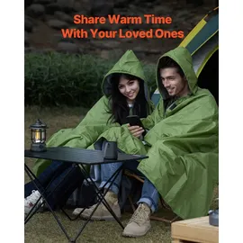 Vevor Campingdecke 2 x 1,5 m Armeegrün