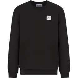 EA7 Unisex. 7X000042_AF12116 Sweatshirt modern fit schwarz (M), Lässig, Sportlich, Baumwolle, Multisport