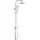 GRIFEMA G7005 Duschsystem ohne Armatur Silber 25x25cm