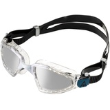 Aquasphere Kayenne Pro Titanium Mirror - verspiegelte Schwimmbrille, Farbe:Transparent/Grau